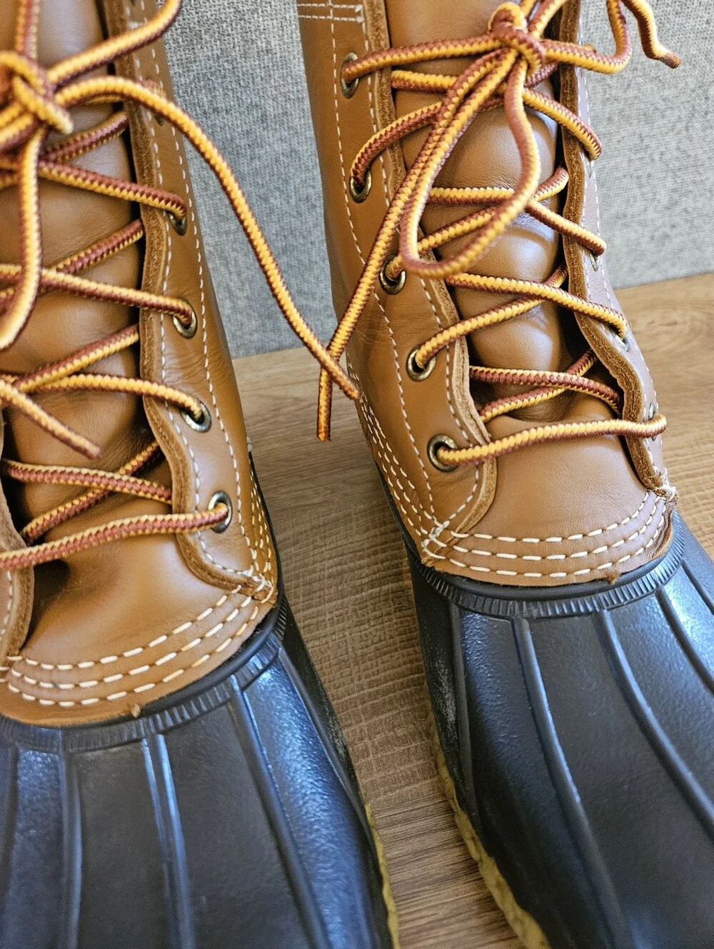 L.L. Bean Boot Tan/Bean Boot Brown/Gum Size 7M